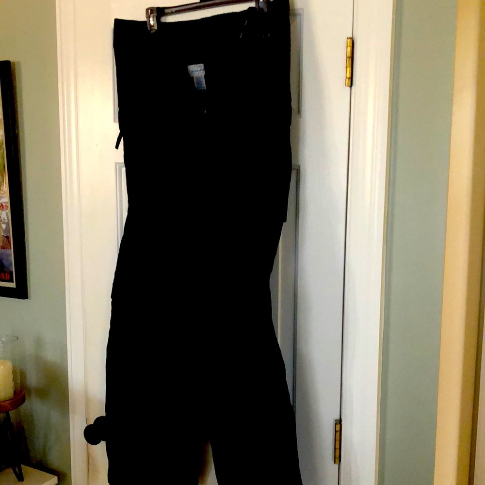 Black ski pants